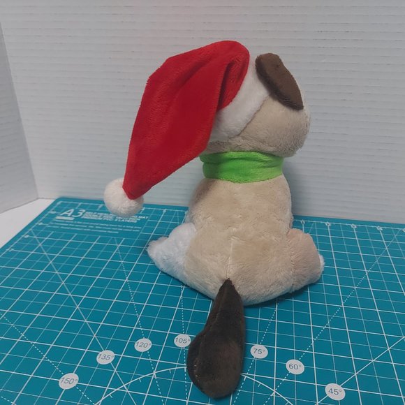 Grumpy Cat Bah Humbug Santa Hat Christmas 7" Plush Holiday - Picture 3 of 5